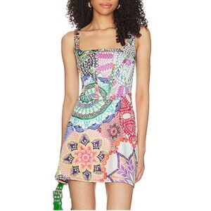 AFRM Raven Mini Dress Multi-Color